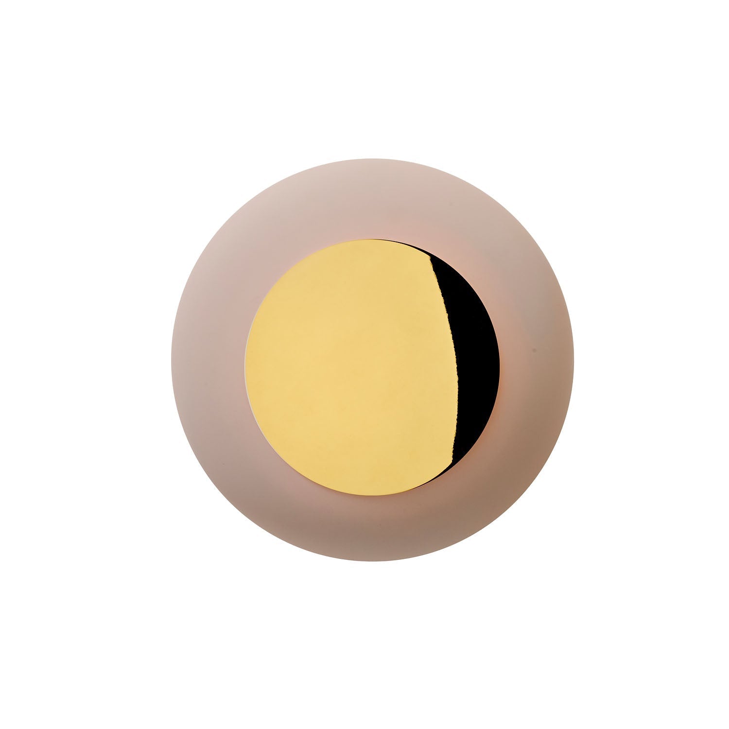 Horizon Small Bathroom Vanity Light Latte & Shiny Gold