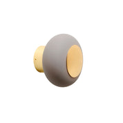 Horizon Small Bathroom Vanity Light Earl Grey & Shiny Gold