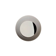 Horizon Small Bathroom Vanity Light Earl Grey & Shiny Silver
