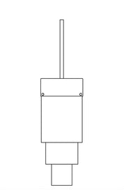 A-spire Pendant Light Golden Smoke & Brushed Silver