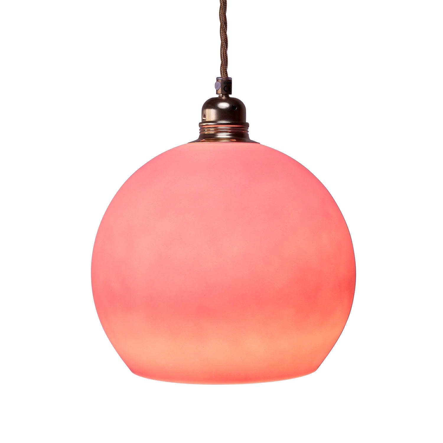 Rowan Medium Pendant Light Candy & Matt Gold