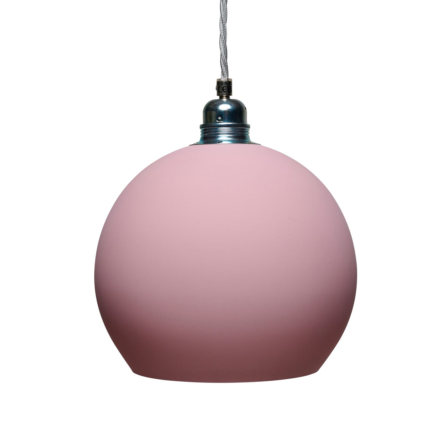 Rowan Medium Pendant Light Candy & Matt Silver