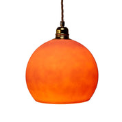 Rowan Medium Pendant Light Latte & Matt Gold