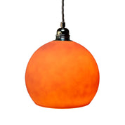 Rowan Medium Pendant Light Latte & Matt Silver