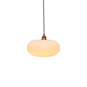 Horizon Medium Pendant Light Marshmallow & Matt Gold