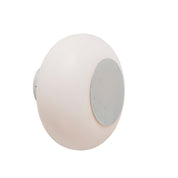 Horizon Medium Bathroom Vanity Light Marshmallow & Shiny Silver
