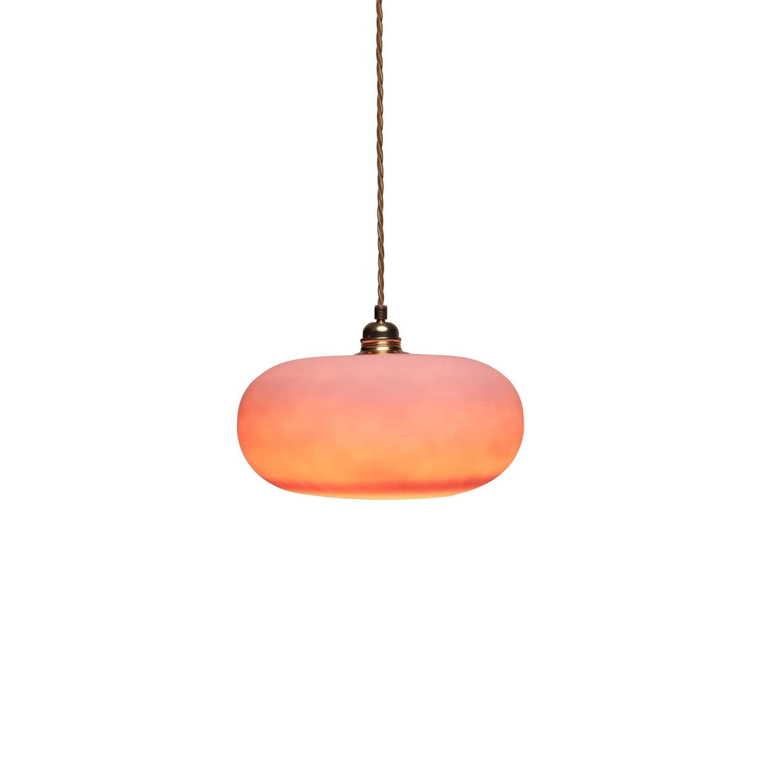 Horizon Medium Pendant Light Candy & Matt Gold