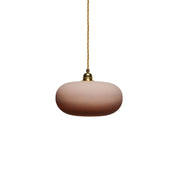 Horizon Medium Pendant Light Latte & Matt Gold