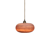 Horizon Medium Pendant Light Earl Grey & Matt Gold