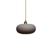 Horizon Medium Pendant Light Earl Grey & Matt Gold