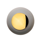 Horizon Medium Bathroom Vanity Light Earl Grey & Shiny Gold