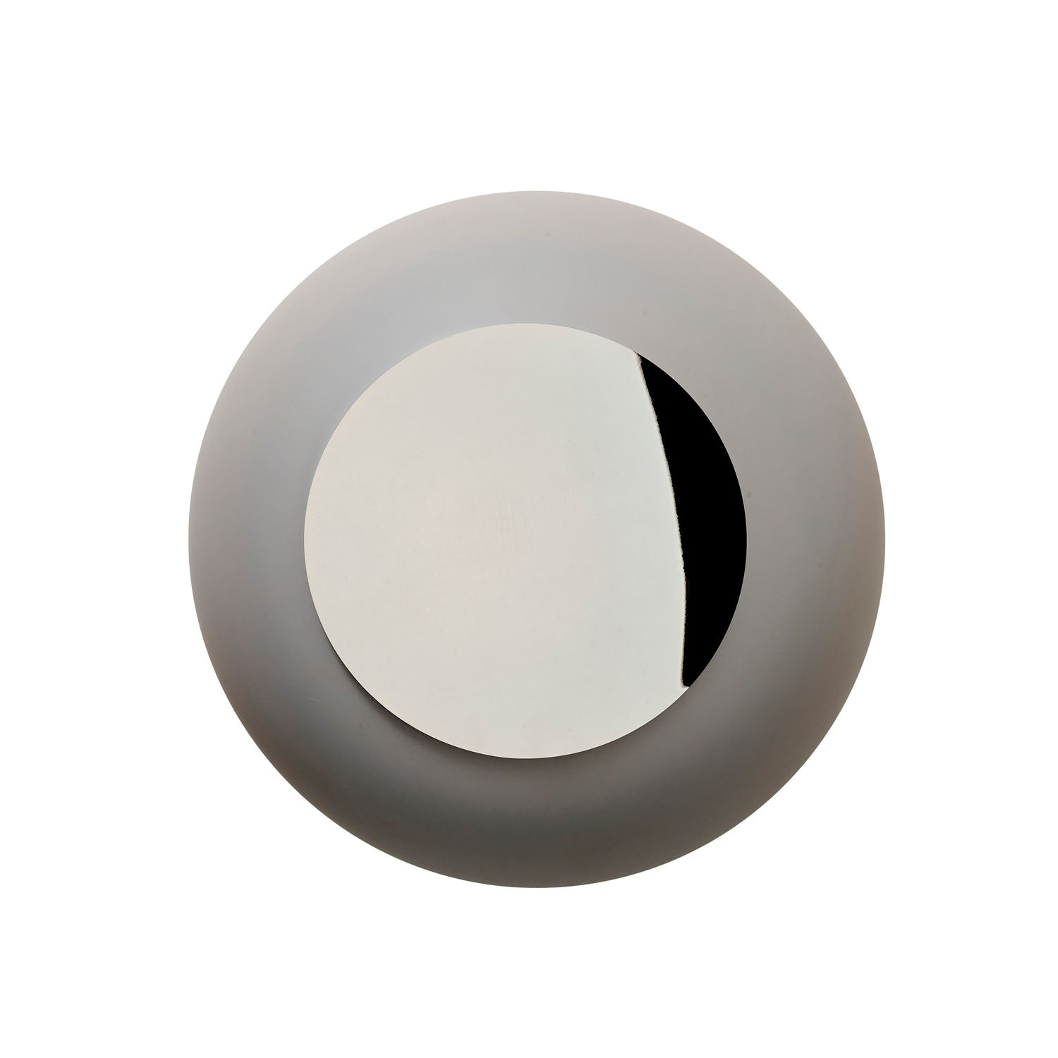 Horizon Medium Bathroom Vanity Light Earl Grey & Shiny Silver