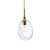 Embrace Medium Pendant Light Shiny Gold & Clear