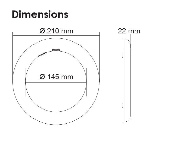 Dimmable Conversion Kit 12W Tri Colour