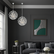 LERIDA 8 LIGHT ROUND PENDANT