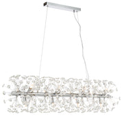 LERIDA 12 LIGHT RECTANGULAR PENDANT