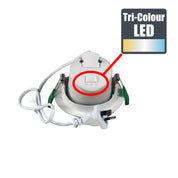 FOCUS.8 WHITE - Tricolour Gimbal LED Recessed