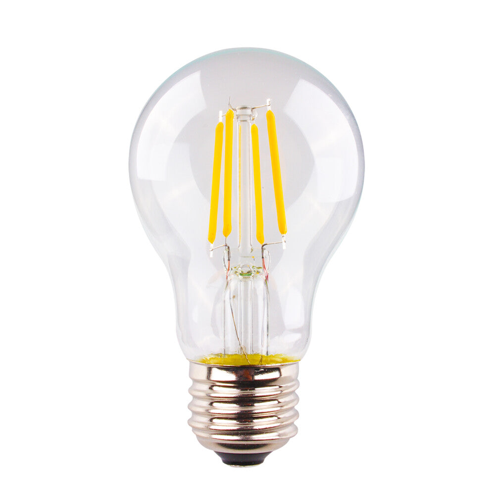 LG9 LED Filament Globe 240V 8W ES Clear Glass 2700K