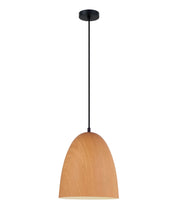 LIGNA: Retro Replica Wood Oblong Pendant Lights