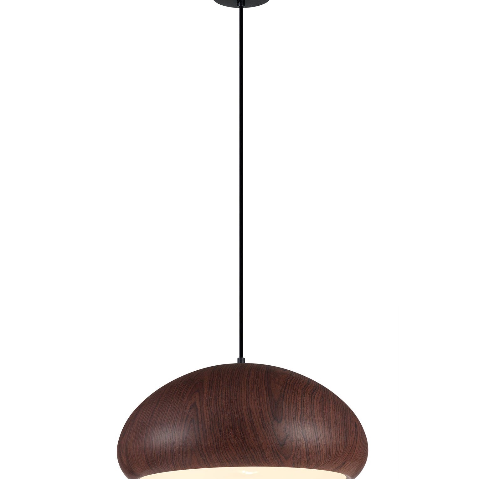 LIGNA: Retro Dome Replica Wood Pendant Lights