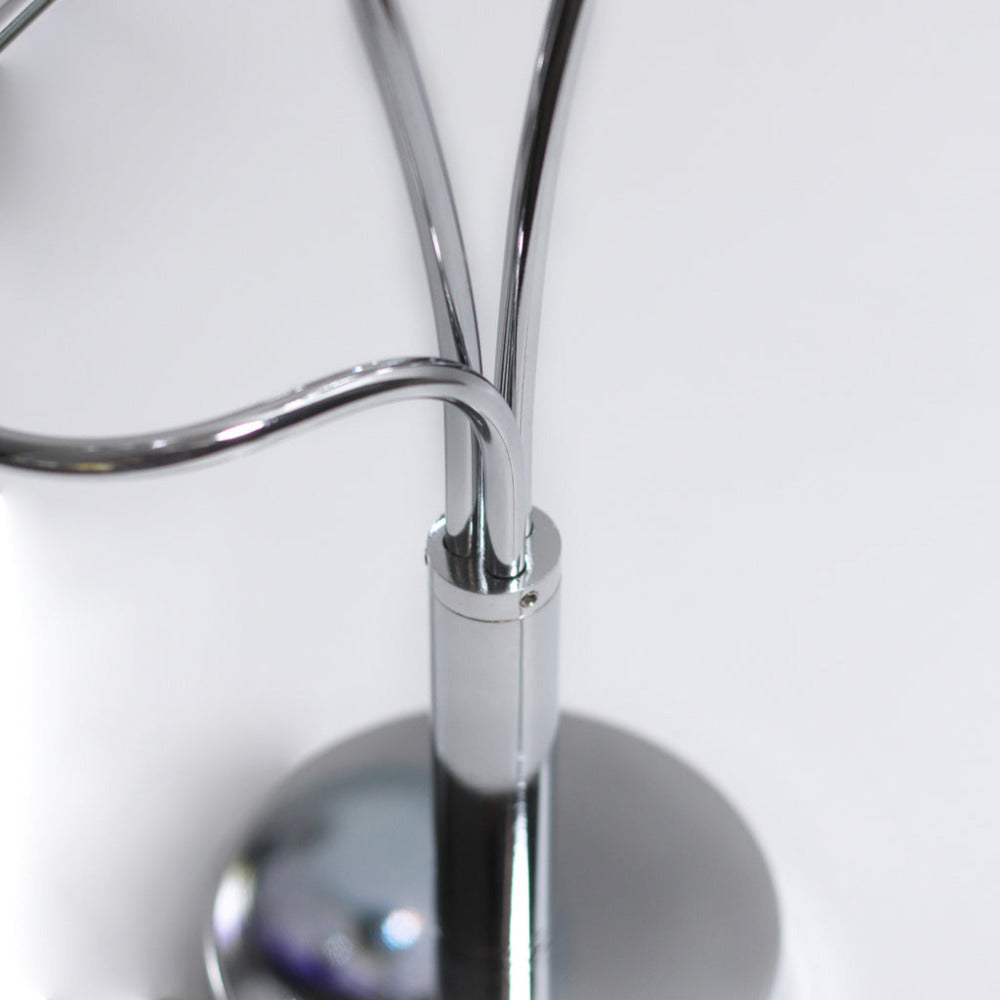 Candice 3 Light Table Lamp Chrome