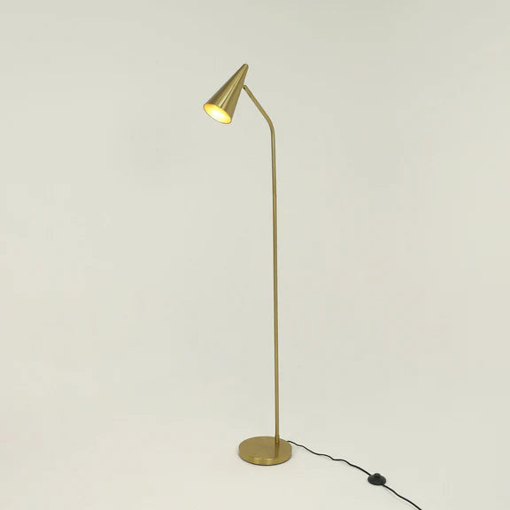 Isolde Floor Lamp Brass