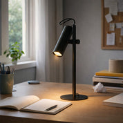 Tara Table Lamp with Adjustable Head Matte Black