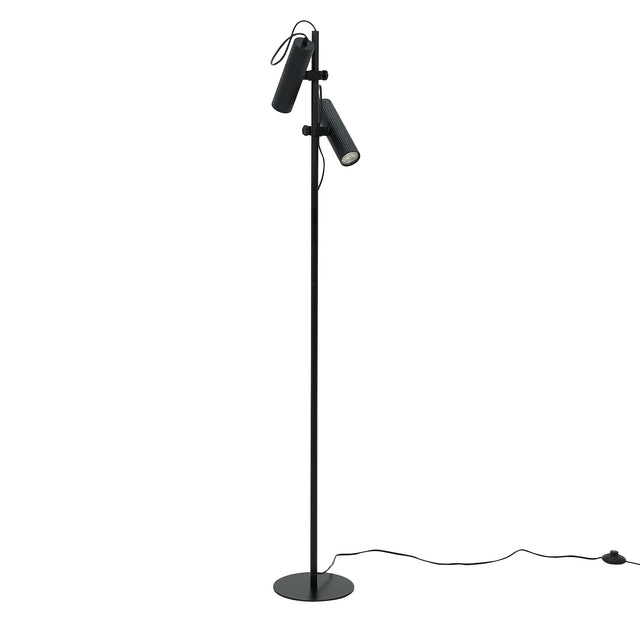 Tara Floor Lamp with Adjustable Head Matte Black