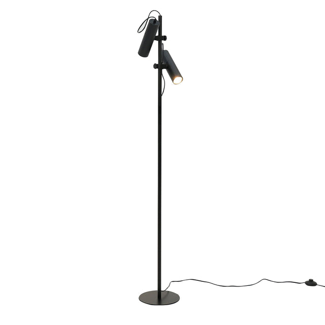 Tara Floor Lamp with Adjustable Head Matte Black