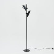 Tara Floor Lamp with Adjustable Head Matte Black