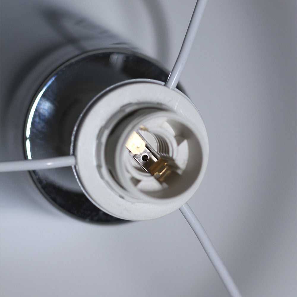 Tayla Table Lamp White Metal