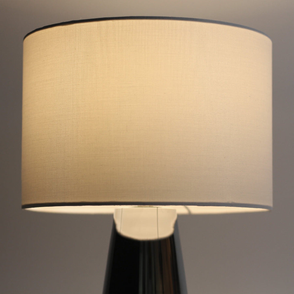 Tayla Table Lamp White Metal