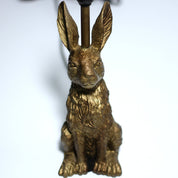 Rabbit Sitting Table Lamp - Gold