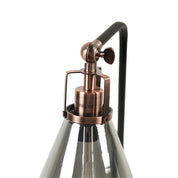 Conea Table Lamp Antique Copper & Smoky