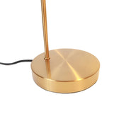 Ruston Table Lamp Brass & Khaki