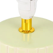 Miri Ribbon Bow Table Lamp Creamy Green & White