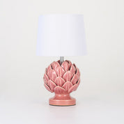 Tasha Artichoke Set of 2 Table Lamp Ivory & Natural