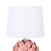 Tasha Artichoke Set of 2 Table Lamp Ivory & Natural