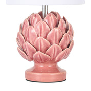 Tasha Artichoke Set of 2 Table Lamp Ivory & Natural