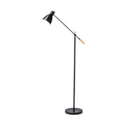 Scandinavian Adjustable Floor Lamp in Black