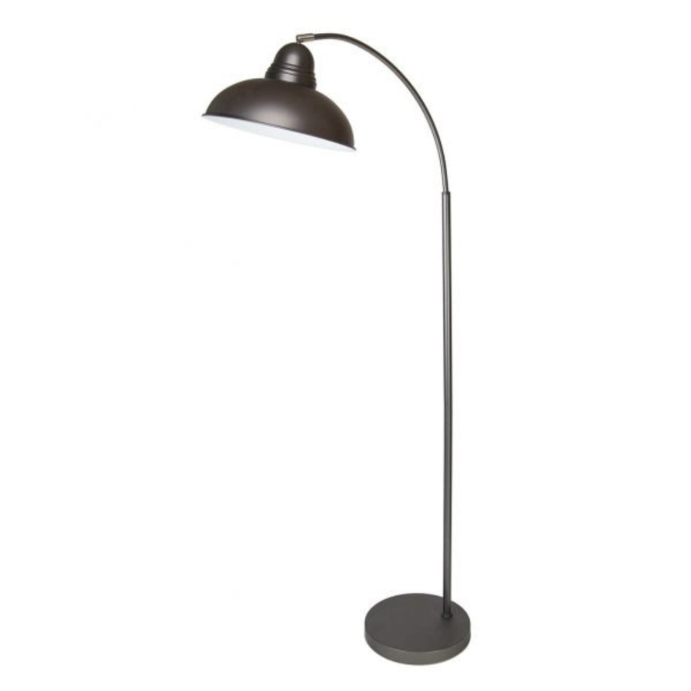 Manor Floor Lamp Antique Chrome