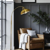 Manor Floor Lamp Antique Copper