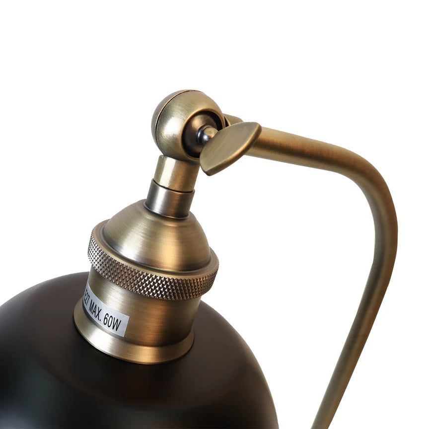 Aurelia Table Lamp Black Nickel