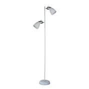 Audrey 1 Light Floor Lamp White