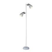Audrey 1 Light Floor Lamp White