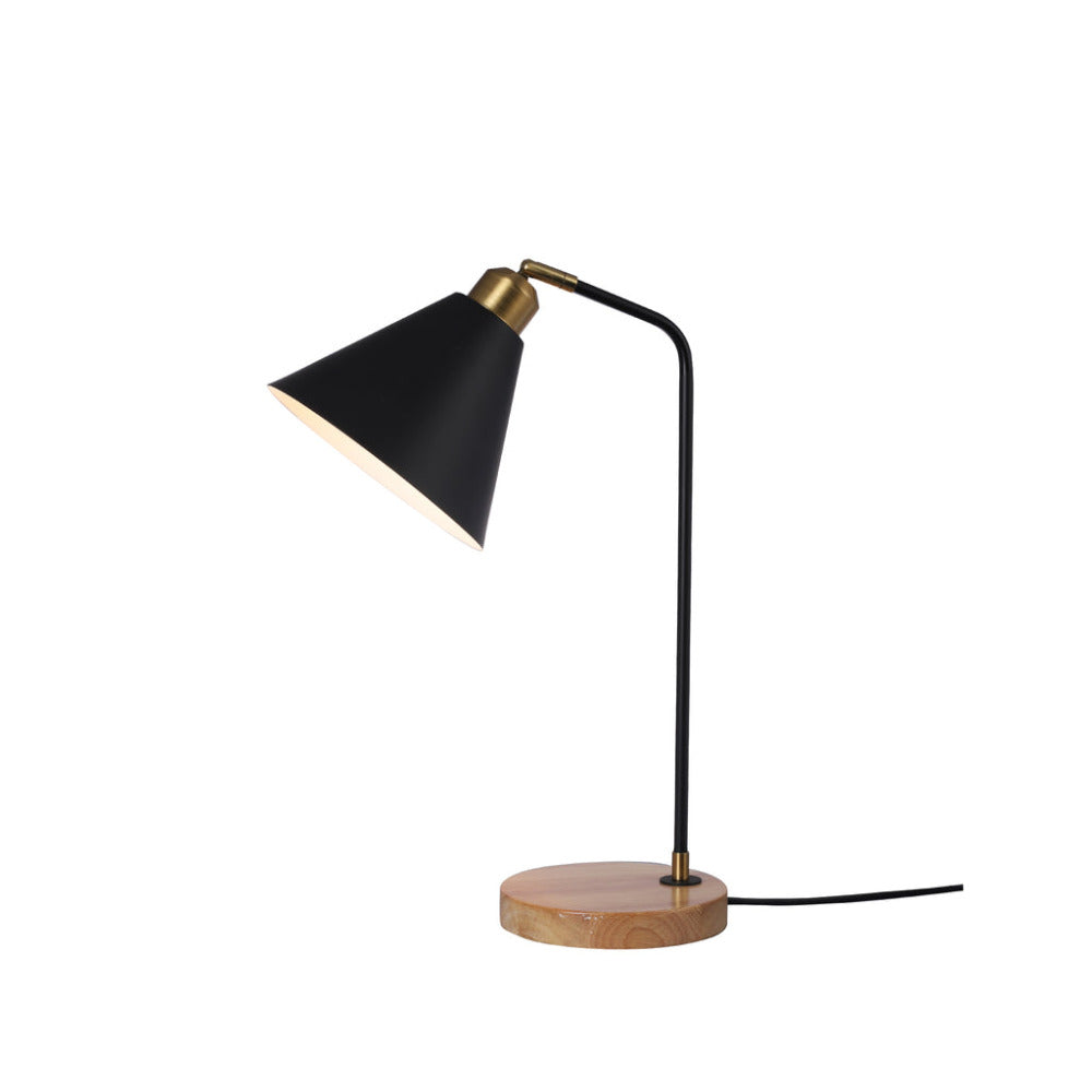 Aimee 1 Light Table Lamp Black