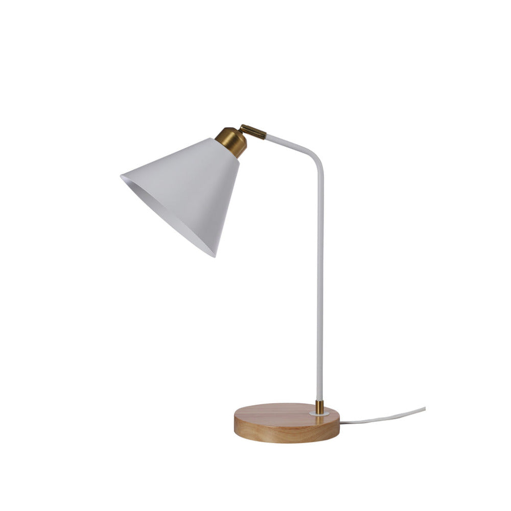 Aimee 1 Light Table Lamp White