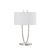 Denise 1 Light Table Lamp Satin Chrome