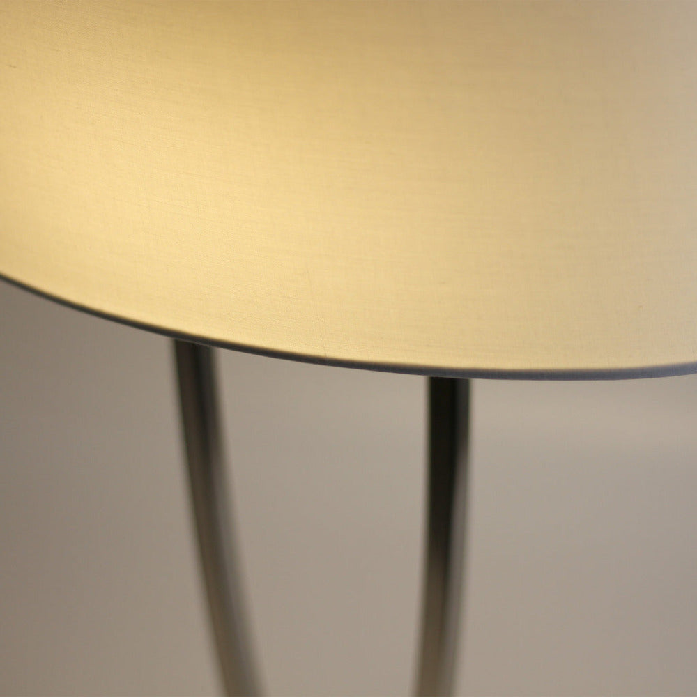 Denise 1 Light Table Lamp Satin Chrome