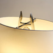 Denise 1 Light Table Lamp Satin Chrome